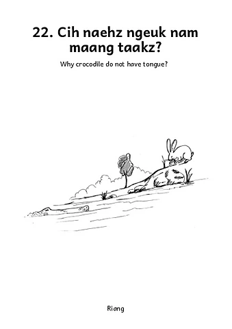 Why crocodile do not have tongue?