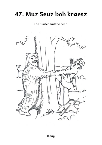 The hunter and the bear