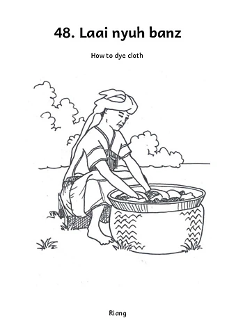 How to dye cloth