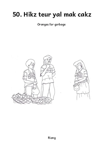 Oranges for garbage